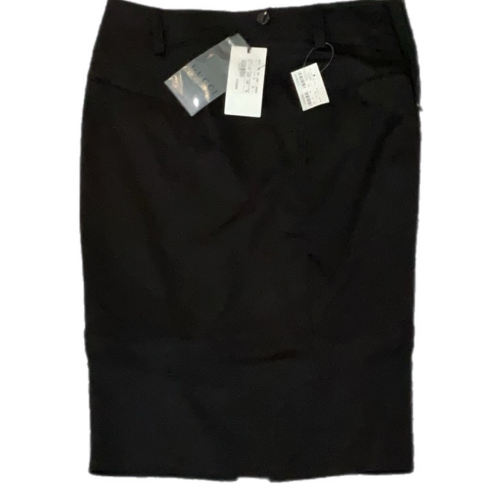NWT Gucci twill pencil skirt